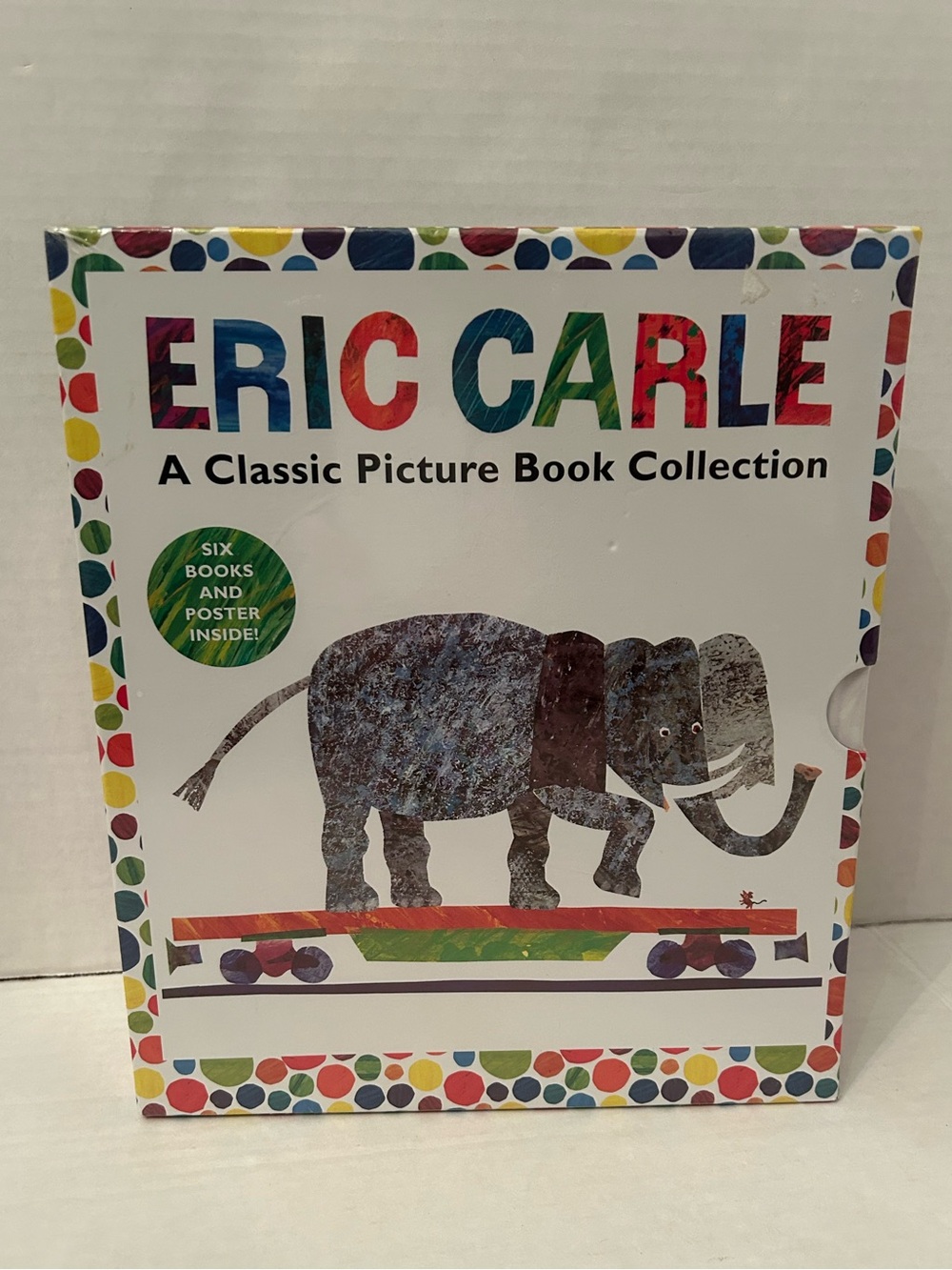 Eric Carle: 6 Picture Book Set in Box with Poster Brand New
